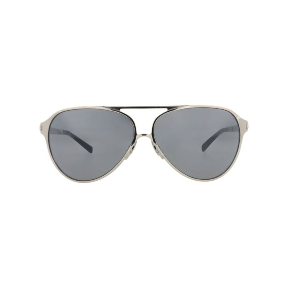 Saint Laurent Aviator-Frame Metal Sunglasses Silver Unisex-Adult